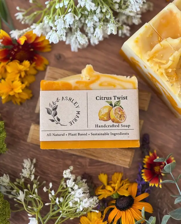 Citrus Twist — handmade soap from Ashley Marie Soap