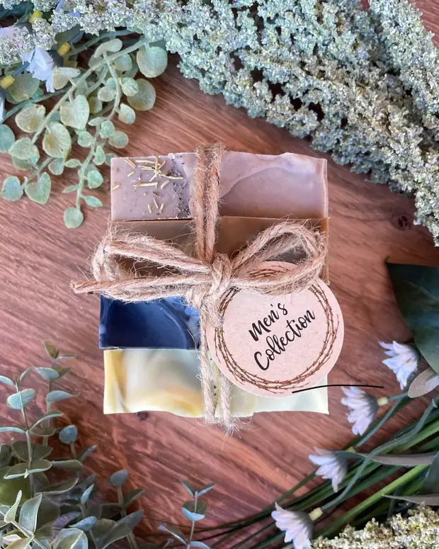 Men's Soap Collection — handmade soap bundle from Ashley Marie Soap