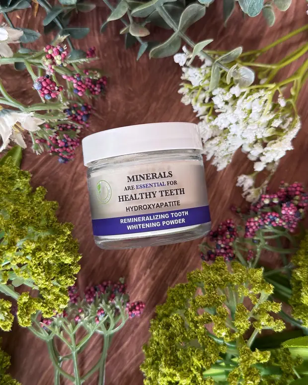Re-mineralizing Tooth Powder — handmade tooth powder from Ashley Marie Soap