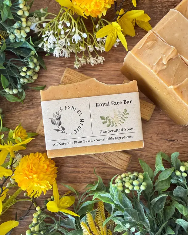 Royal Face Soap — handmade soap from Ashley Marie Soap