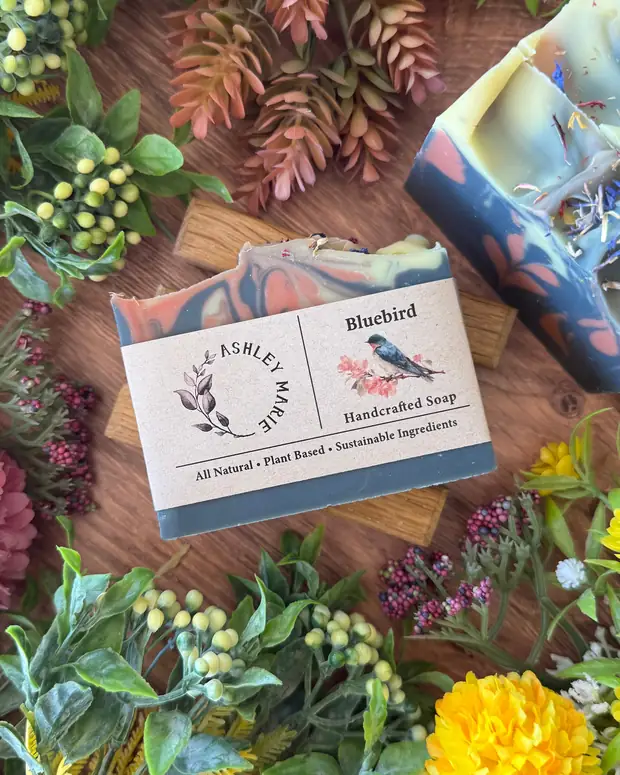 Bluebird Soap — handmade soap from Ashley Marie Soap